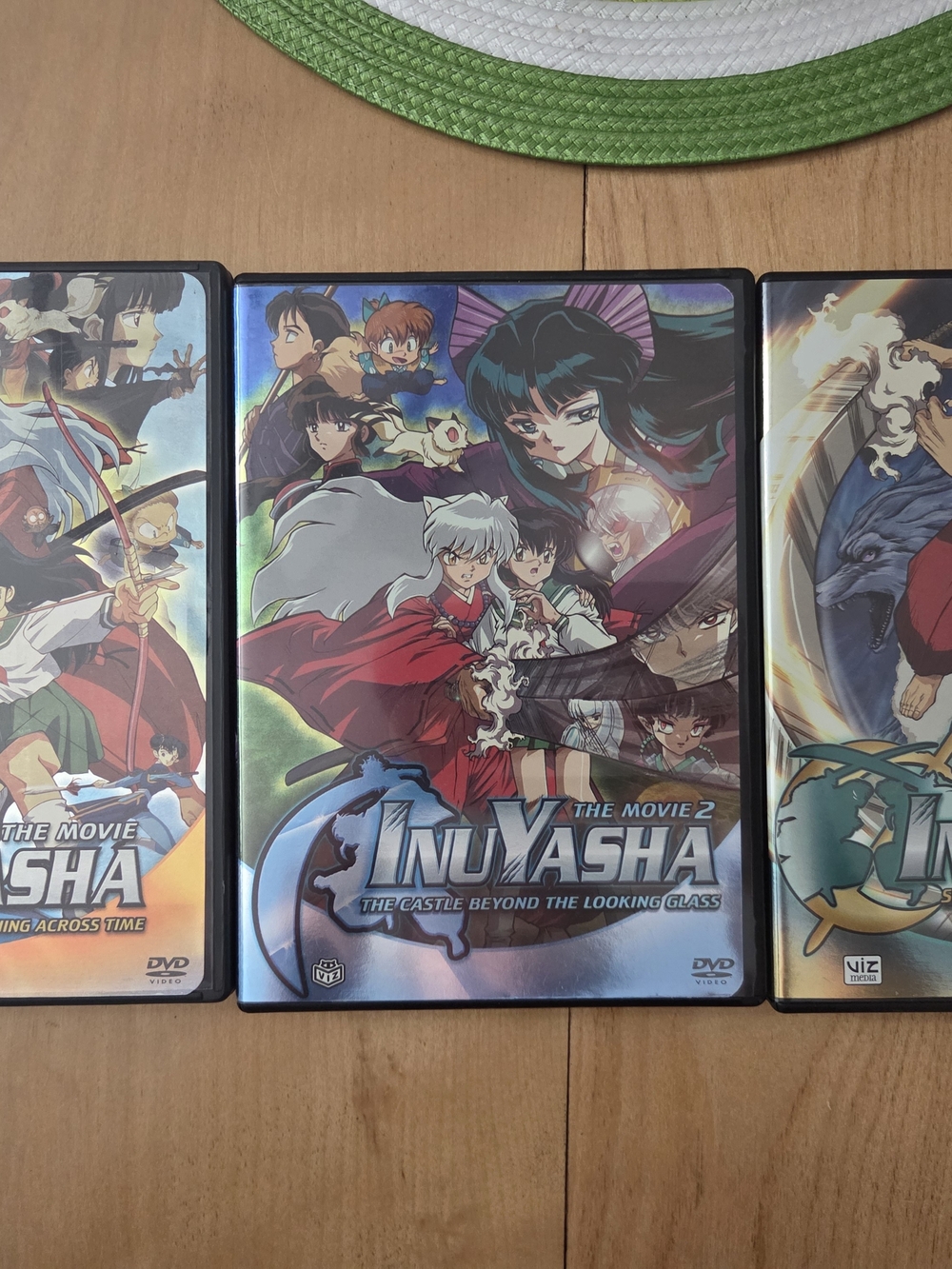 InuYasha Movies 1-3 DVD Lot